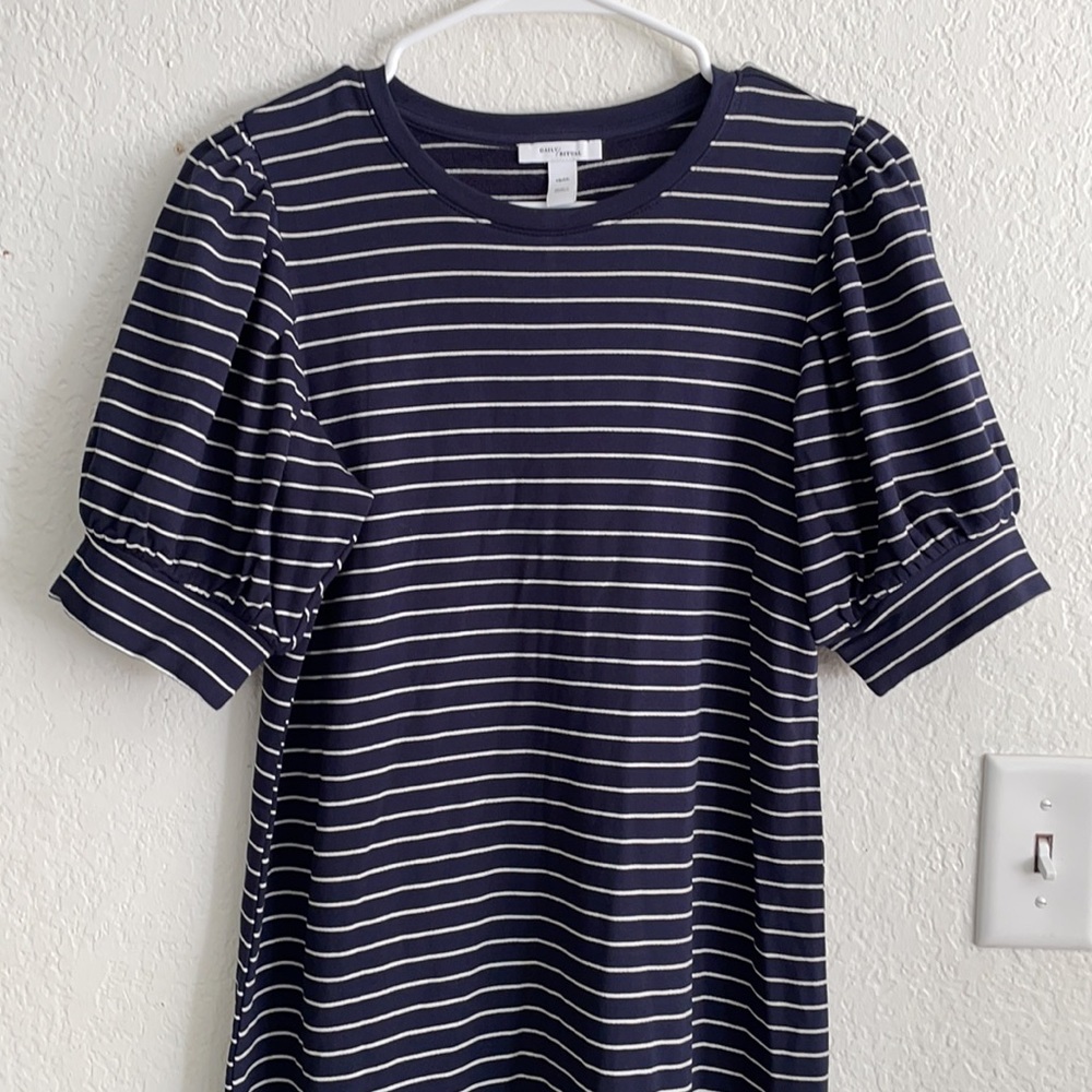 Daily ritual puff sleeve dress